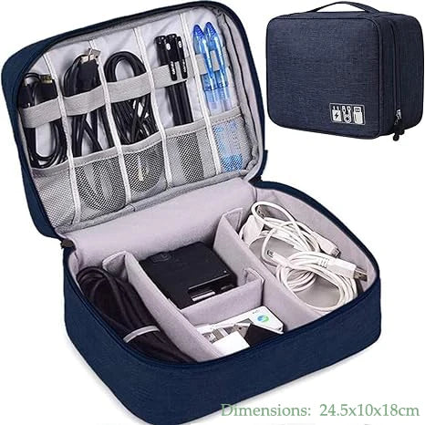 Waterproof Cable Organizer Case