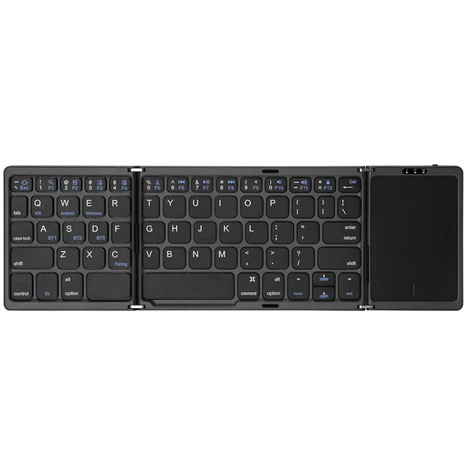 3-Folding Wireless Keyboard with Touchpad