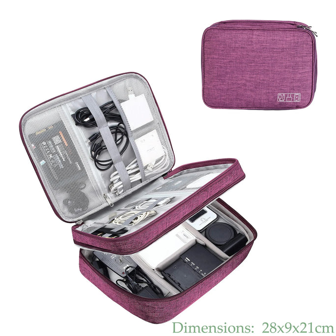 Waterproof Cable Organizer Case