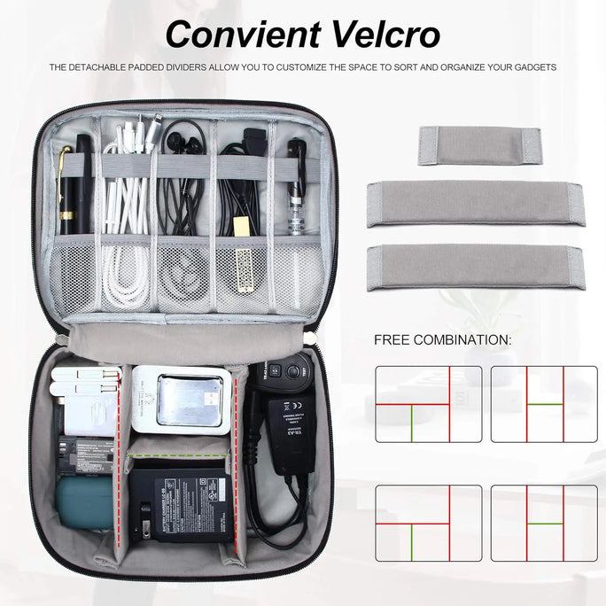 Waterproof Cable Organizer Case