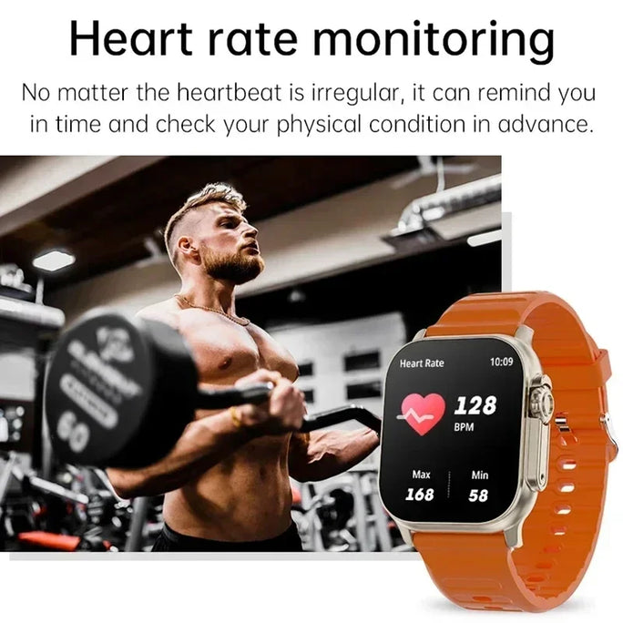 T800 Ultra Smartwatch – Bluetooth Calls, Music & Fitness for Android/iOS