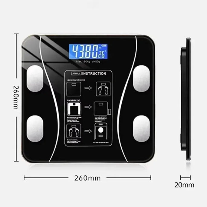Smart Body Fat Scale – Digital Bluetooth Weight Analyzer