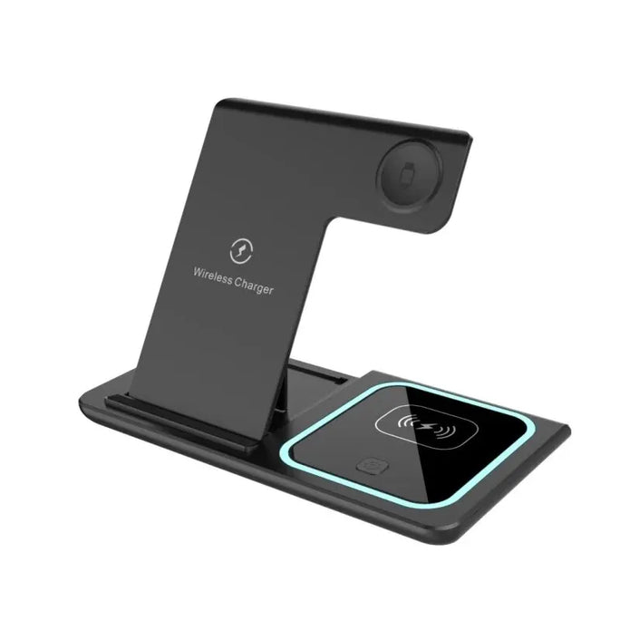 3-in-1 Wireless Charging Station – Foldable Pad for iPhone 15/14/13/12, Watch & AirPods