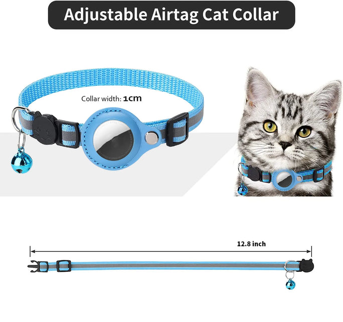 Airtag Collar for Cats & Dogs - Anti-Lost Tracker Case
