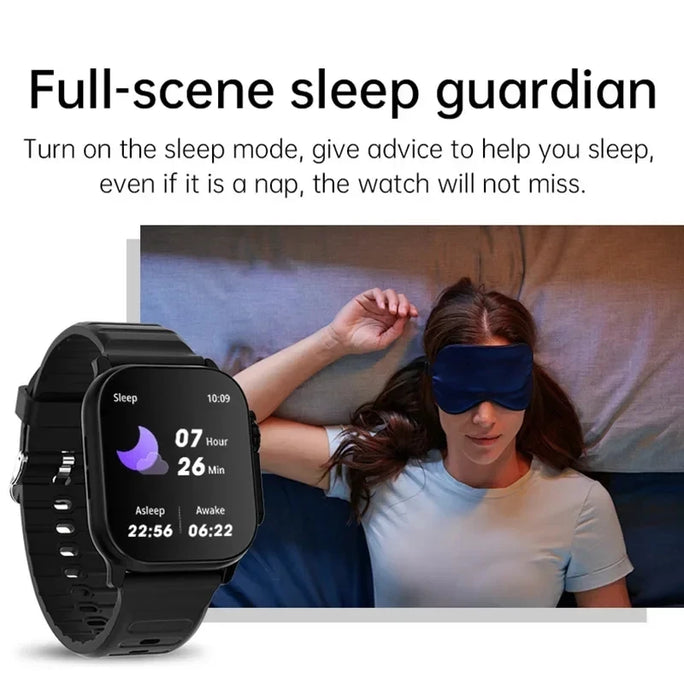 T900 Ultra 2 Smartwatch 49mm – Bluetooth Calls, NFC & Wireless Charging