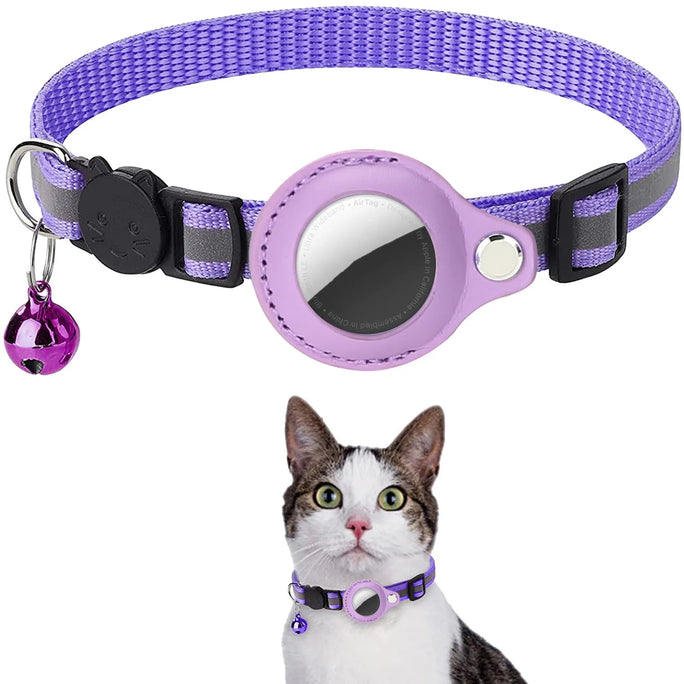 Airtag Collar for Cats & Dogs - Anti-Lost Tracker Case